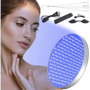 Unyqoos® Draagbare ronde bruiningslamp voor thuisgebruik met standaard en haak