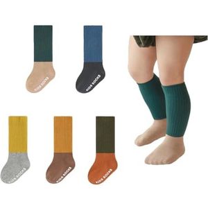 Katoenen babysokken voor kleine kinderen - Antislip sokken voor 0-5 jaar - Perfect voor meisjes en jongens