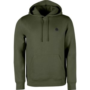 Kronstadt Hooded Sweatshirt groen, Effen
