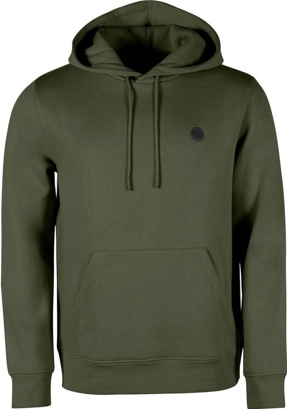 Kronstadt Hooded Sweatshirt groen, Effen