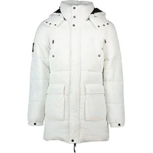 SUPERDRY Expedition Padded Parka Mannen Wit - Maat L
