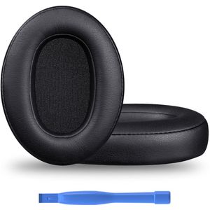 MMOBIEL - Vervangende Oorkussens - Zwart - Memory Foam - Noise Isolation Earpads