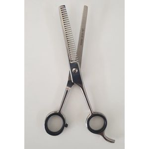 Belux Surgical Instruments / Professionele uitdunschaar - Uitdun kappersschaar - RVS - Knipschaar - Voor het knippen van haar - Kapperschaar - Rechtshandig - Zilver - 16 cm