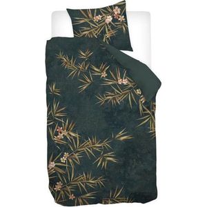 Snoozing Bamboo - Dekbedovertrek - Eenpersoons - 140x200/220 cm - Multi kleur