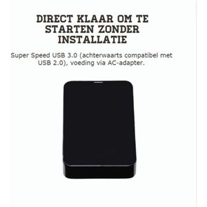 Externe Harde Schijf - 3TB - Met LED Display - USB 3.0 - Geschikt Voor PS5/PS4/PC