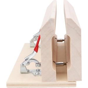 DIY Wood Leather Work Craft Clip - Table Desktop Leather Stitching Clamp Tool