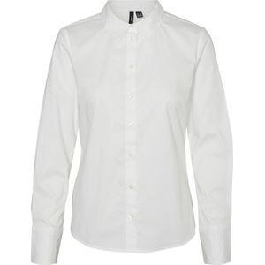 VERO MODA VMANNA LS FITTED SHIRT WVN GA NOOS Dames Blouse - Maat XL