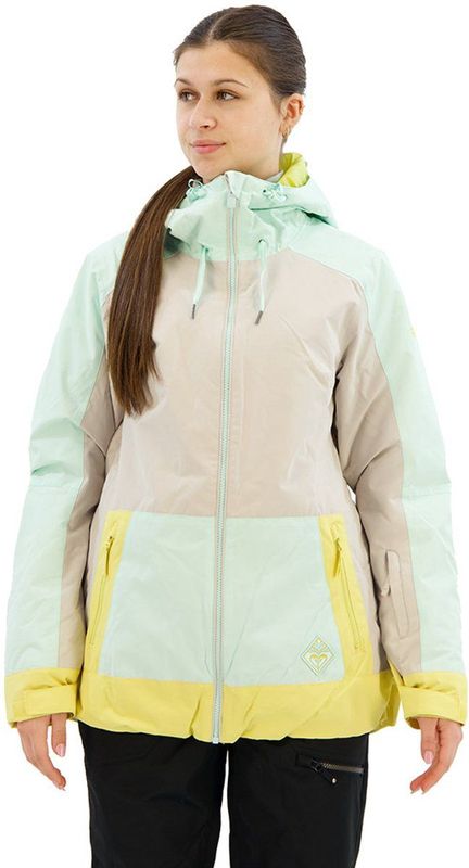 Roxy - Ravine - Geïsoleerde Sneeuwjas - Groen - Dames