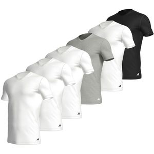 adidas Heren onder t-shirts 6 pack Active Core Cotton