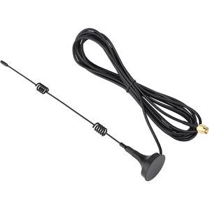 2.4Ghz 8dbi Wifi Antenna Sma Lady Plug with Magnetic Base High Amplification for ZigbeeWi Fi Module Router Network Card (3m long)