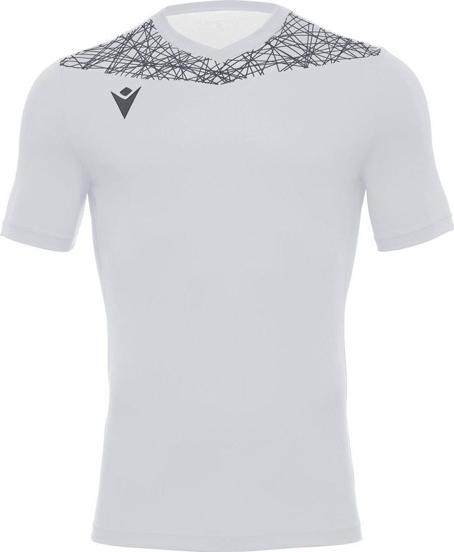 Macron - Nash Shirt - Korte Mouw - Zilver / Antraciet - Kinderen