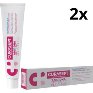 Curasept ADS DNA Perio Pro Tandpasta 0,12% CHX | 2 x 75 ml | Voordeelverpakking
