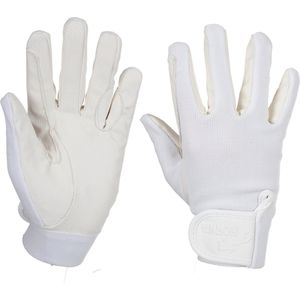 Paardrijhandschoenen Cotton Serino Gloves Zwart - maat 6