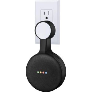 YONO Houder geschikt voor Google Nest Mini – Wall Mount – Zwart