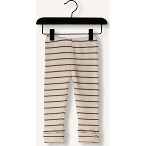 PLAY UP Striped Jersey Leggings Broeken Unisex - Beige - Maat 62