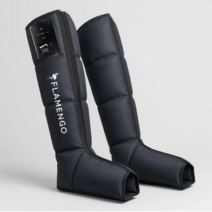 Flamengo® Air Recovery Boots XL Beenmassage & Voetmassage apparaat Draadloze Recovery Boots met Luchtcompressie voor Herstel, Bloedcirculatie, Lymfedrainage - Sport Herstel – Relaxatie & Wellness - Tegen Vermoeide & Rusteloze Benen - Hersteltherapie