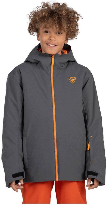 Rossignol - Strawpile - Ski-jack - Grijs - 8 Jaar - Jongens, Meisjes