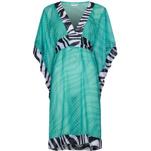 Kaftan Pastunette Beach - Blauw - One Size