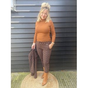 Hill Fashion - Blazer - Travelstof - Noos by Angelle Milan - Blauw - Maat XXL