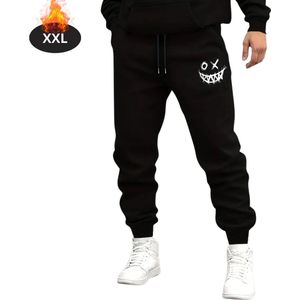 Bovista Trainingsbroek Heren - Sportbroek - Trainingsbroek Lang - Trainingspak - Sportkleding - Zwart - S