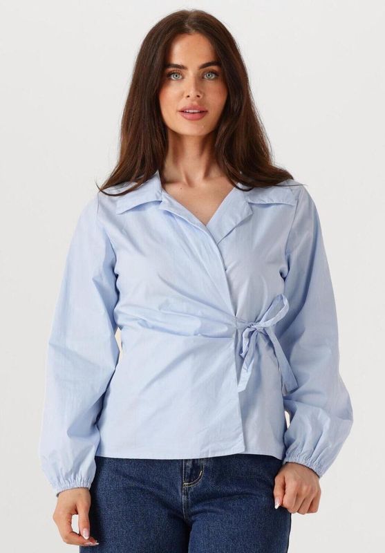 Ydence - Blouse Christy - Lichtblauw - Dames