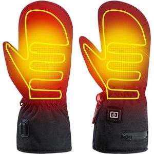Elysium Verwarmde Handschoenen - 3 standen – Oplaadbaar – One Size – Zwart - Elektrische Handschoenen Heren - Handschoenen Winter - Handschoenen Met Verwarming - Verwarmde Wanten - Voor Dames En Heren