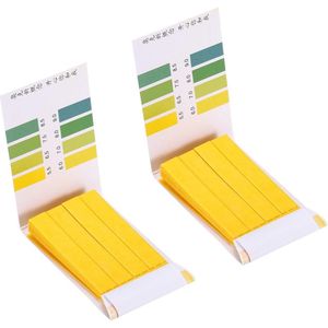 pH Teststrips 5.5-9.0 voor Water, Voedsel, en Bodem - 80 Indicator Papers voor Alkalisch en Zuur Testen