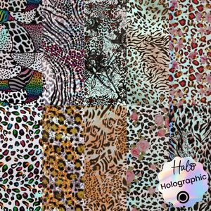 Halo Create Foil Lacer Leopard 10 stuks