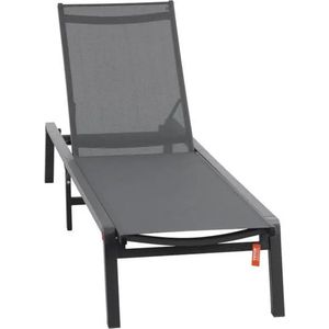 Outdoor Loungestoel - Opvouwbare Ligstoel - Loungestoel Tuin - Zonnebank - Terras en Zwembad Lounge - Verstelbare Rugleuning - Tuin Opvouwbare Stoel - Bruin