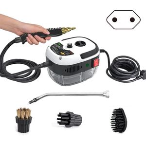 Go-shipping - Draagbare hoge temperatuur reinigingsmachine - Stoomreiniger - Tapijtreiniger - Reinigingsmachine - Auto reiniger - Airco cleaner handstoomreiniger - Schoonmaak - Wit/Zwart