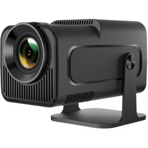 One Zisa - HY300 Mini - Beamer - Projector Beamer - Mini Meamer - 1920x1080dpi - Automatische focus - met WiFi - Android 11 - Zwart