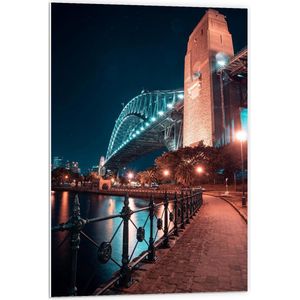 Forex - Brug Bradfield Park - Australië  - 60x90cm Foto op Forex