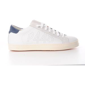 P448 heren sneaker JOHN wit blauw
