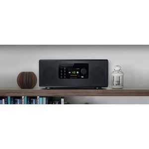 Muse M-697IDT - Micro-audiosysteem - Zwart - Internet DAB+/FM-radio Bluetooth CD USB