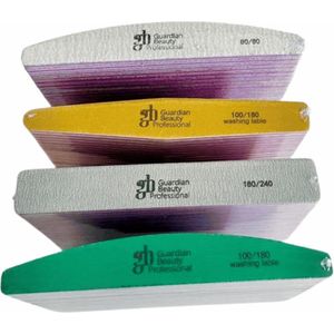 Guardian beauty Professionele Nagelvijlen - wasbare vijlen grootte 100\180 25 Stook