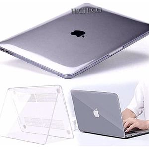 MacBook Air 13 inch (2017) HiCHiCO MacBook Hoes, Laptophoes - macbook Air case, Loptop Cover Transparant – Clear Hard Case