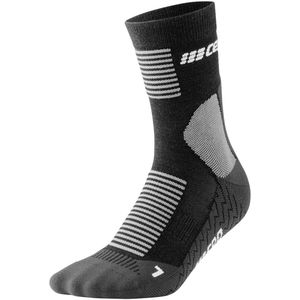 CEP Cold Weather Mid-Cut Compressie Sokken - Zwart - Dames - 34-37