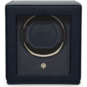 Wolf - Cub 461117 - Watch Winder - Navy Blue - Enkele Opwindmodule