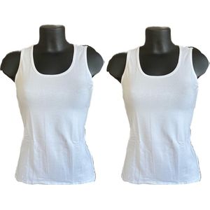 Embrator dames Hemdjes 2-stuks wit maat XL