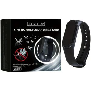 Elektronische Anti-Mug Armband – Siliconen Muggenwerende Polsband voor Dames & Heren – Outdoor Bescherming – Inclusief Batterijen – Zomer Insectenwering