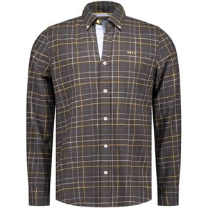 NZA - Groen katoenen geruit overhemd