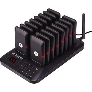 Oproepsysteem Horeca - 16 Handsets - Draadloze Buzzer