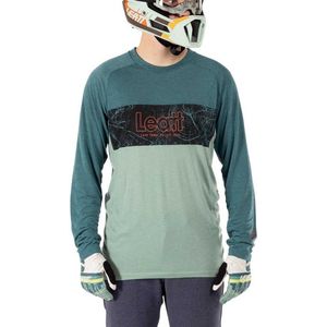 Leatt Mtb Gravity 2.0 T-shirt Met Lange Mouwen Groen L Man