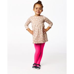 Merry Style WL-010 Kinderen Panty - 60 DEN -Microvezel - Meisjes - Polyamide - Neonroze - 116-122