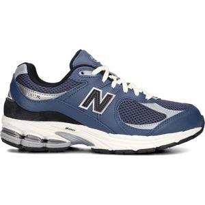 New Balance M2002 D Sneakers - Leren Sneaker - Dames - Blauw - Maat 44