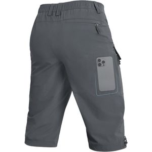 3/4 Korte Broek Heren Cargo Bermuda - Waterdichte Outdoor Shorts - 6 Zakken - Wandelen & Sporten