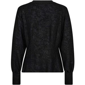Co'couture - Trui Zwart Co Couture Kyliecc Sweaters Zwart 33205