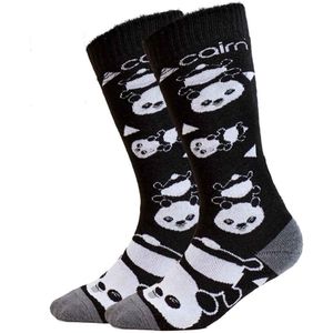 Cairn Skisokken Kinderen - 2 paar - Black Panda - Maat 19/22
