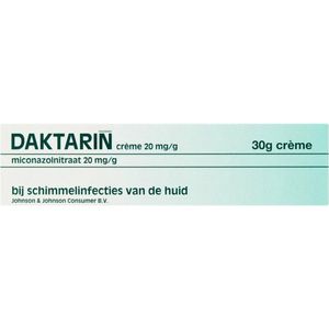 Daktarin Creme Miconazolnitraat 20mg/g- 2 x 30 gr