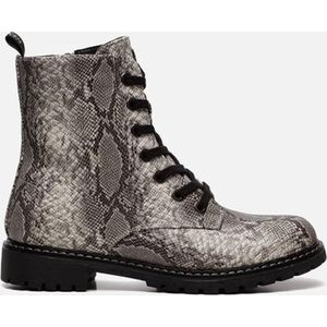 Supercracks Veterboots slangenprint - Maat 36